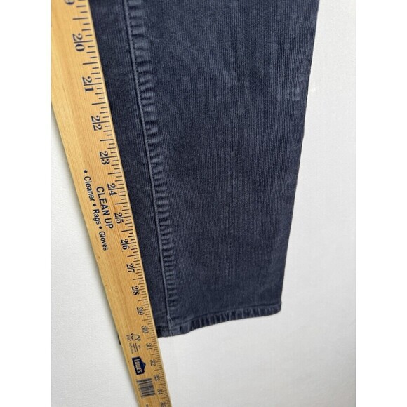 Patagonia Fitted Corduroy Pants Womens 26 Dark Gray Organic Cotton Stretch Jeans - Picture 4 of 10